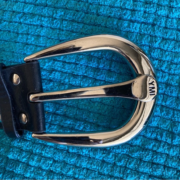 YMI black leather belt - Picture 3 of 3